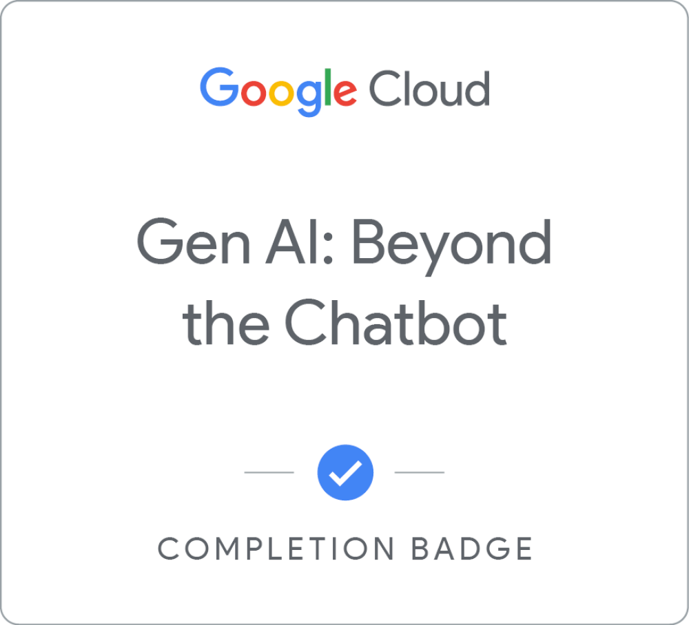 Gen AI: Beyond the Chatbot